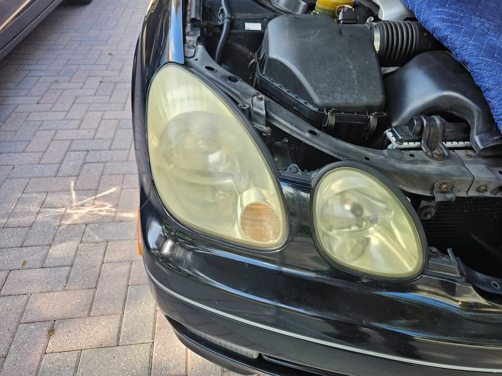 headlight restoration before Miramar florida scaled